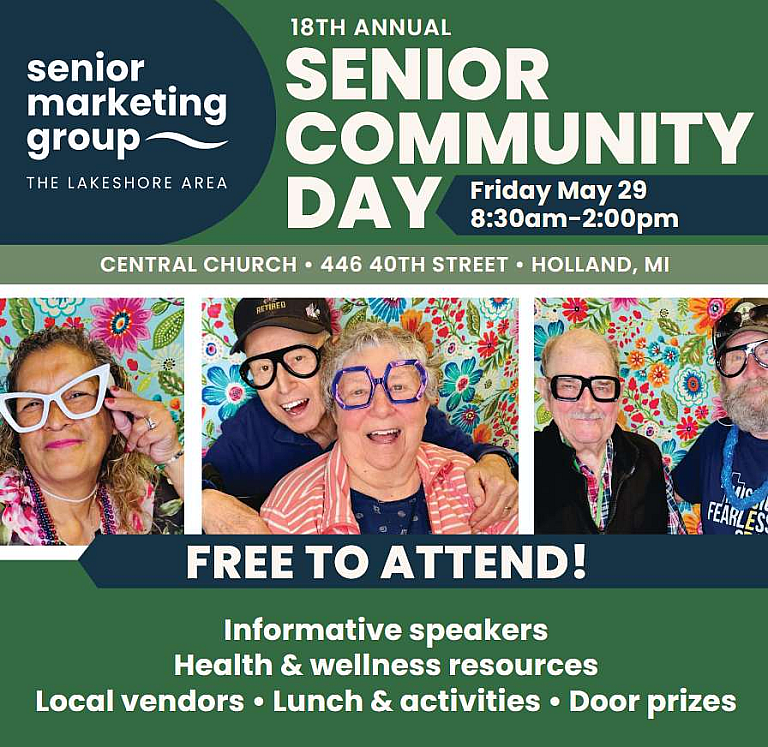 2026 senior community day flyer